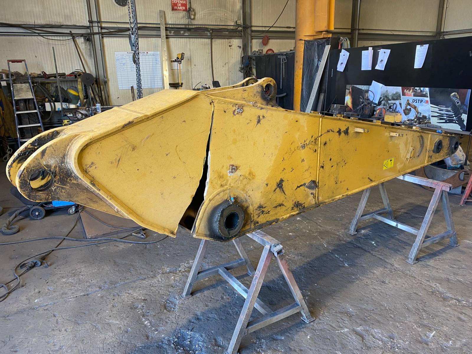 Remise en état d'équipements et de machines de travaux publics Périgueux Dordogne