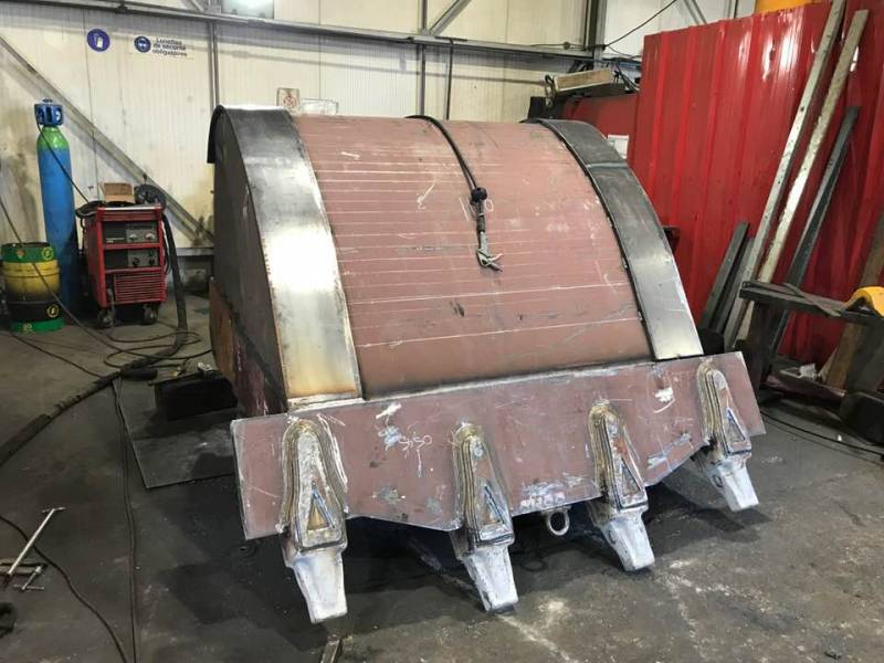 renfort de godet chargeur