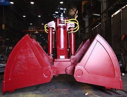 Benne preneuse de terrassement pour pelles