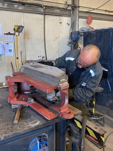 fabrication coupleur hydraulique pour pelle