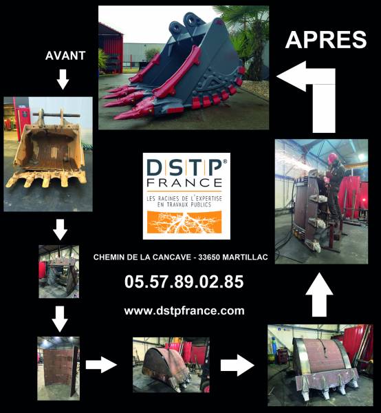 REMISE EN ETAT DE GODET DE CHARGEUSE