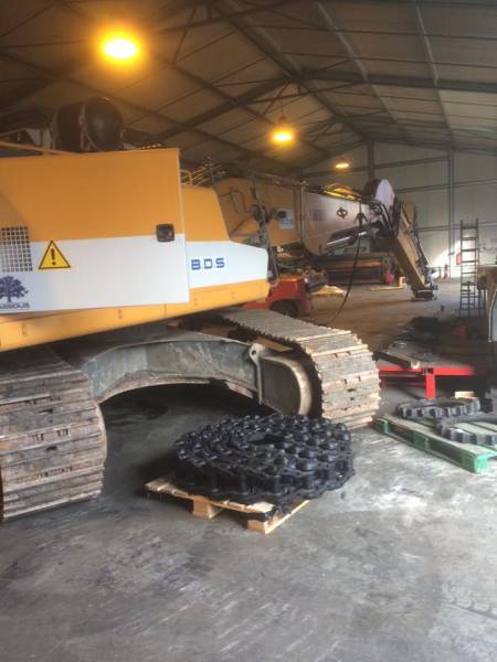 train de roulement barbotin, roues folles, galets, tuiles,